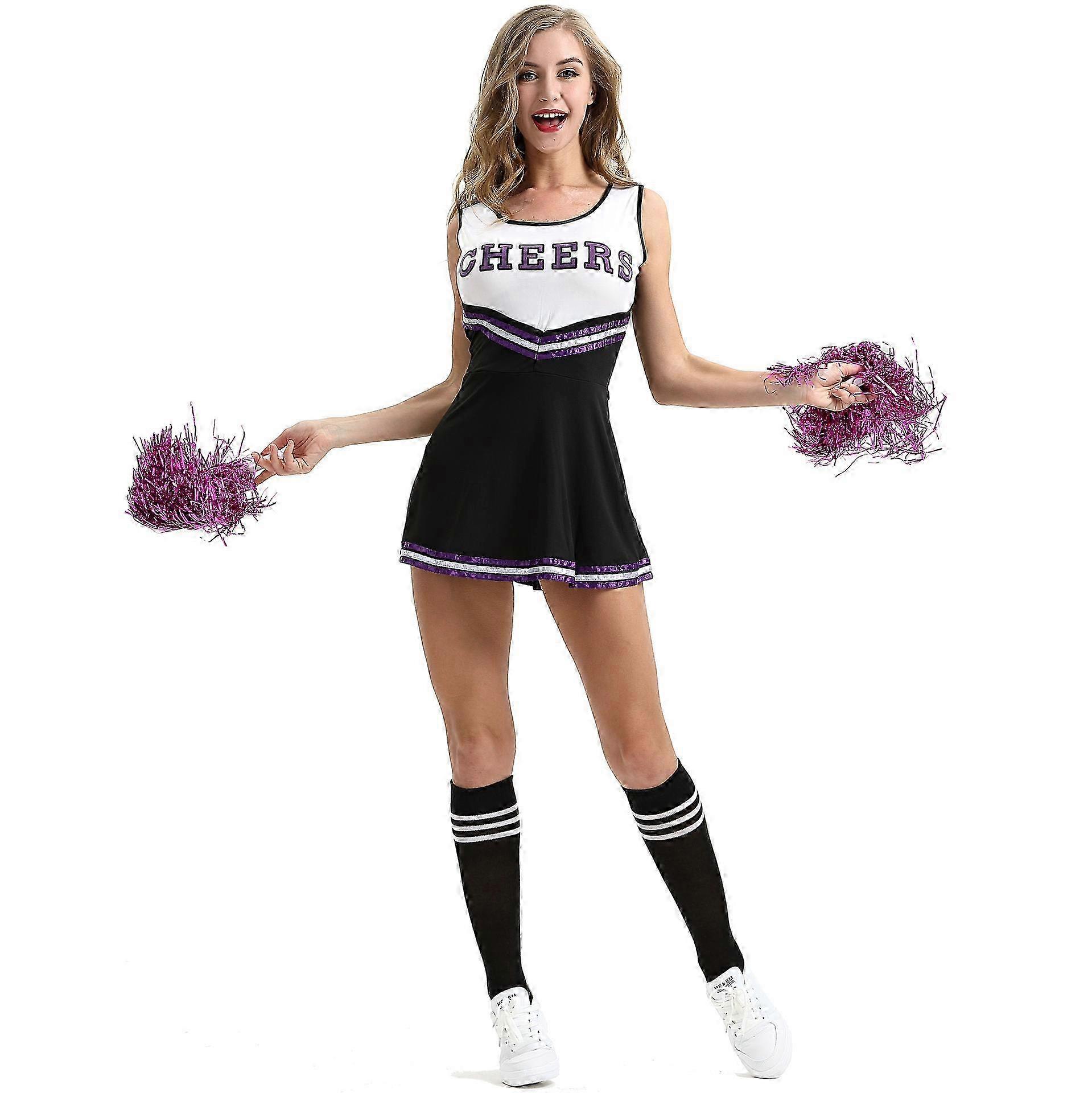 Sexy Stage Cheerleader Traje com Tassel