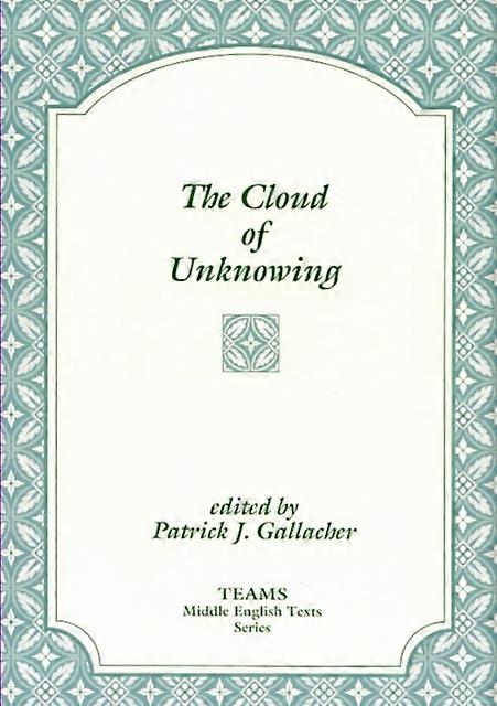 The Cloud Of Unknowing by Medieval Institute Publications Paperback