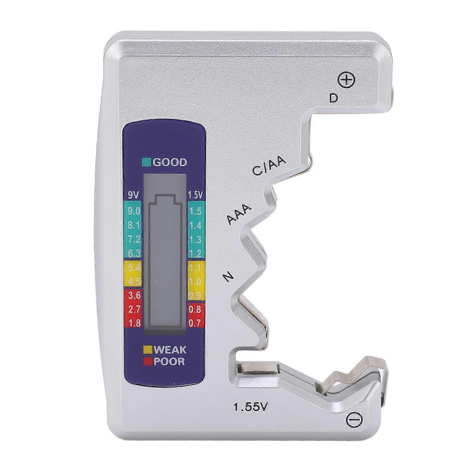 Digital Battery Tester Checker 150mAh Portable D N AA AAA Button Cell Battery Capacity Detector