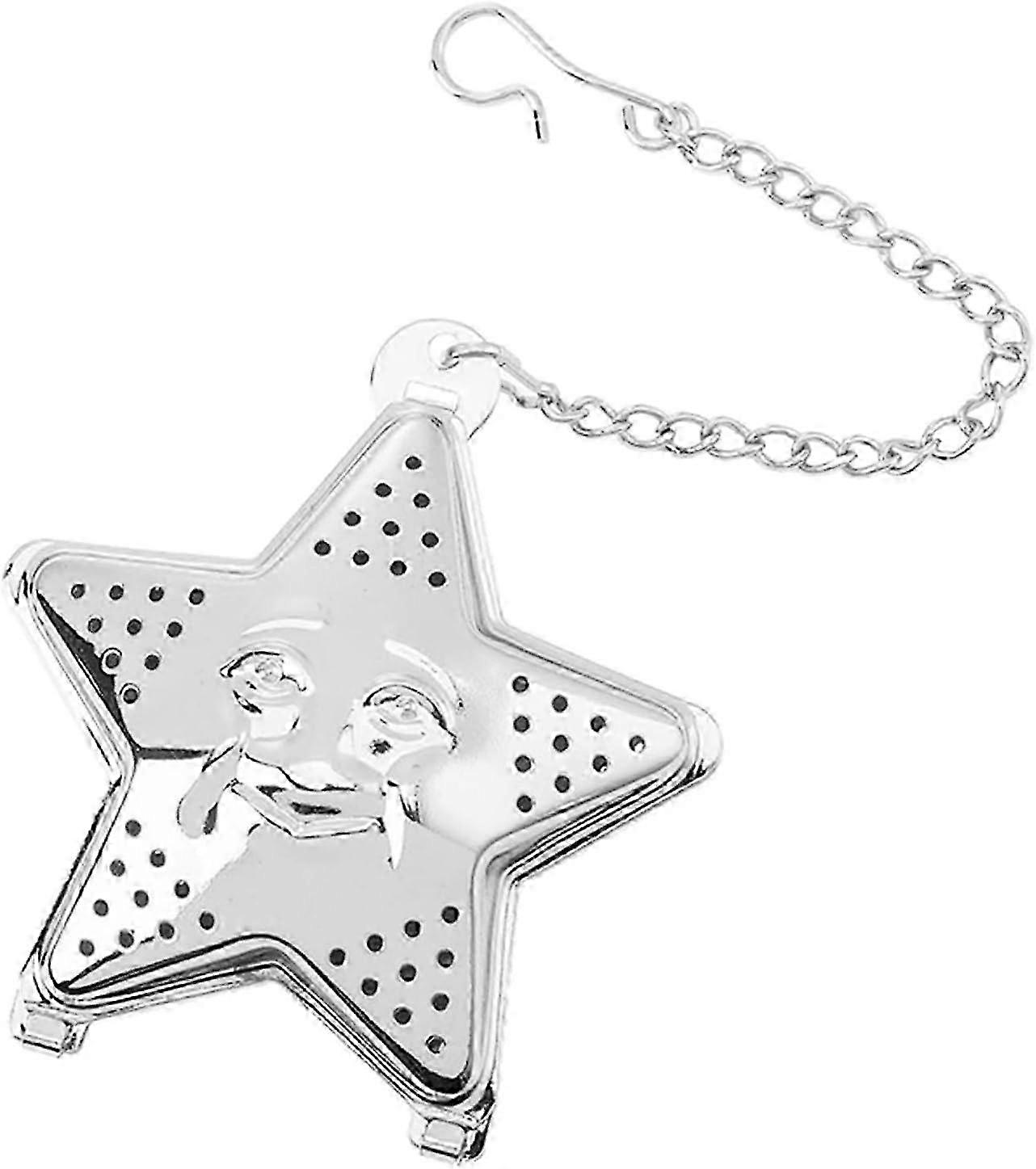 Stainless Steel Locking Tea Filter with Chain Small for Creative Tea Filter with Chain