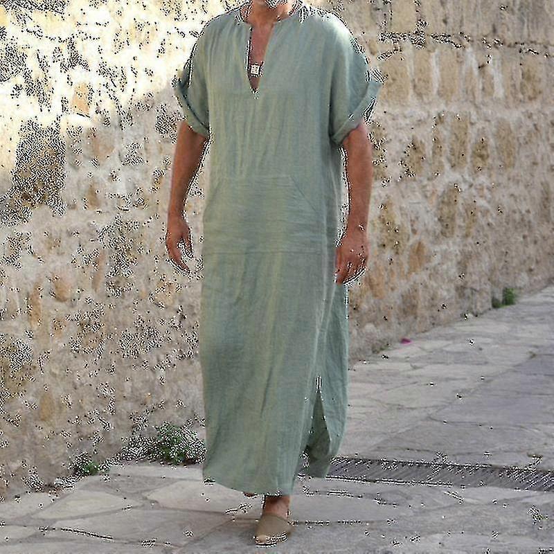 Män Kläder Kaftan
