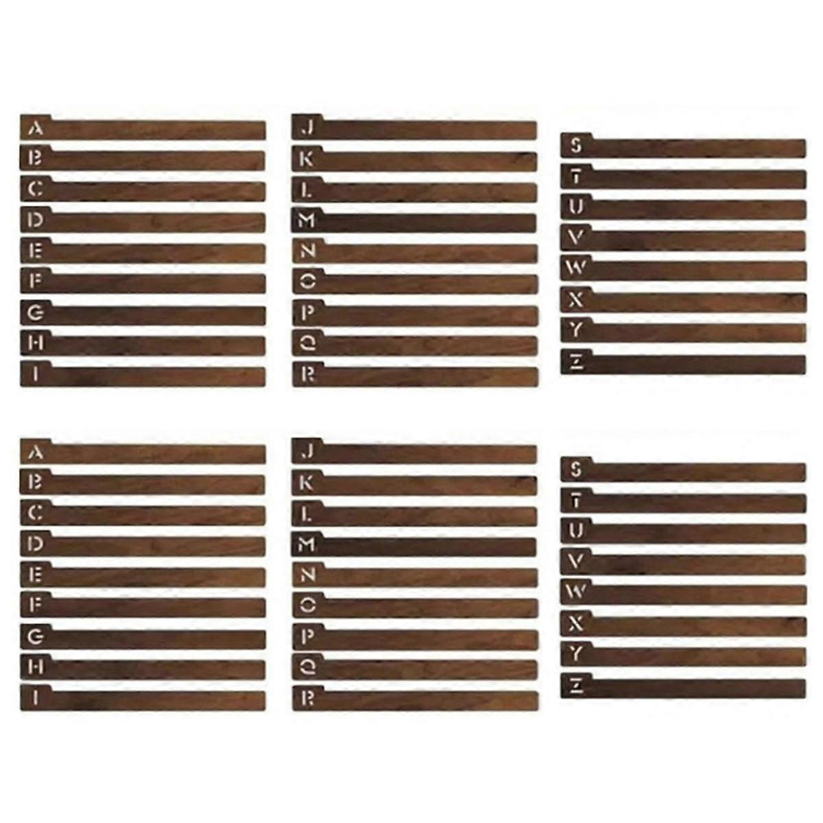 Vinyl Record Dividers,Record Dividers,Alphabetical Vinyl Record Storage Dividers A-Z (2 Set)