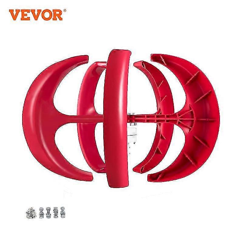 Vevor Vertical Axis Wind Turbine Generator 12v 400w Alternative Energy Generator Vawt Small Windmill With Controller  5 Blades