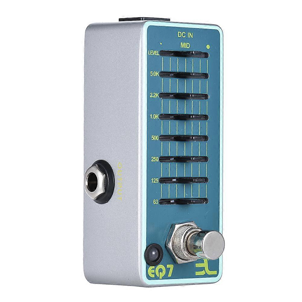 ENO Guitar Effect Pedal EX EQ7 Equalizer Equalizer EQ7 Analog 7-Band EQ True Bypass F/S Body True Bypass Guitar Accessories