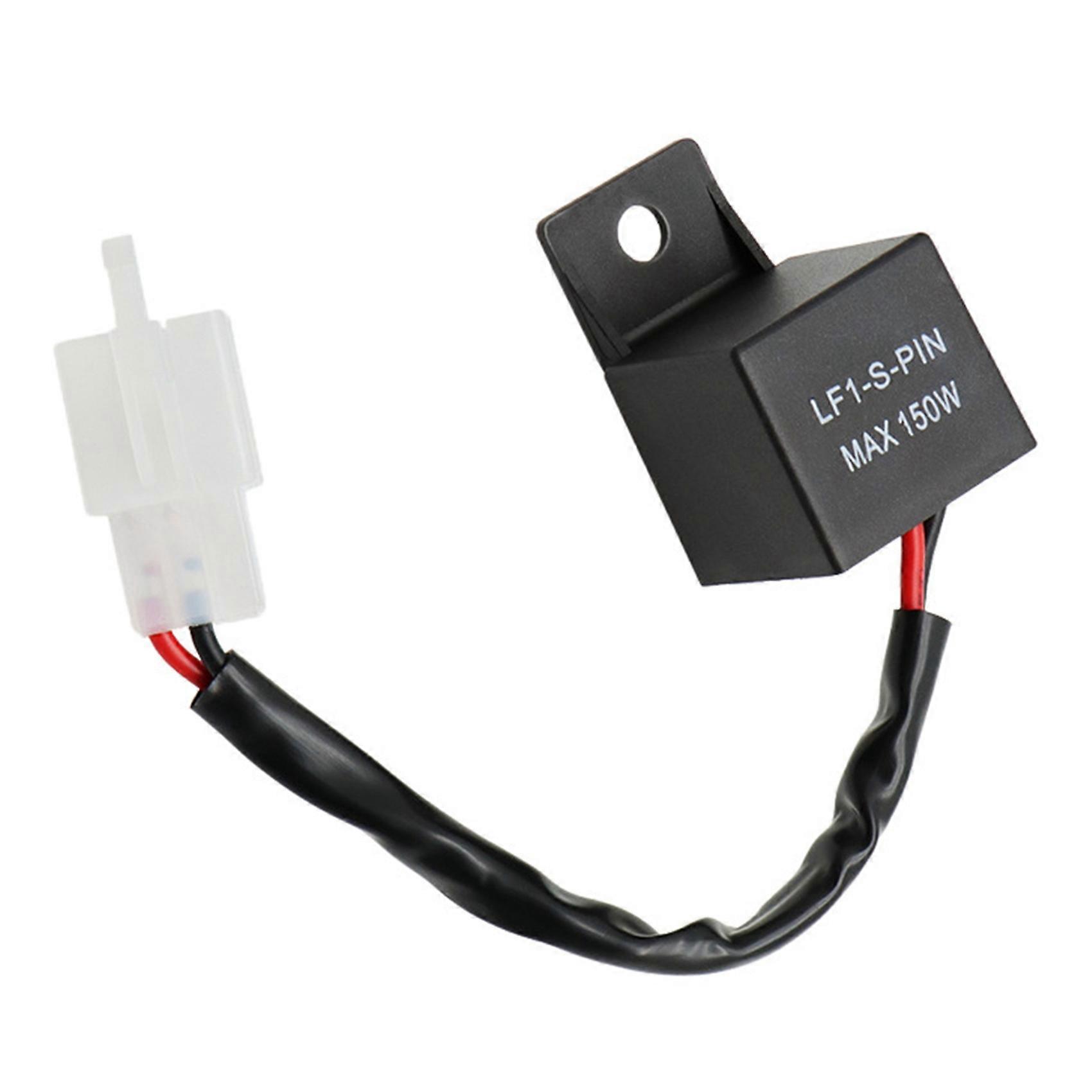 12V LED-relé Indikator Relé Motorsykkel Quad Load Indicator LF1-S-PIN MAX 150W 2 PIN