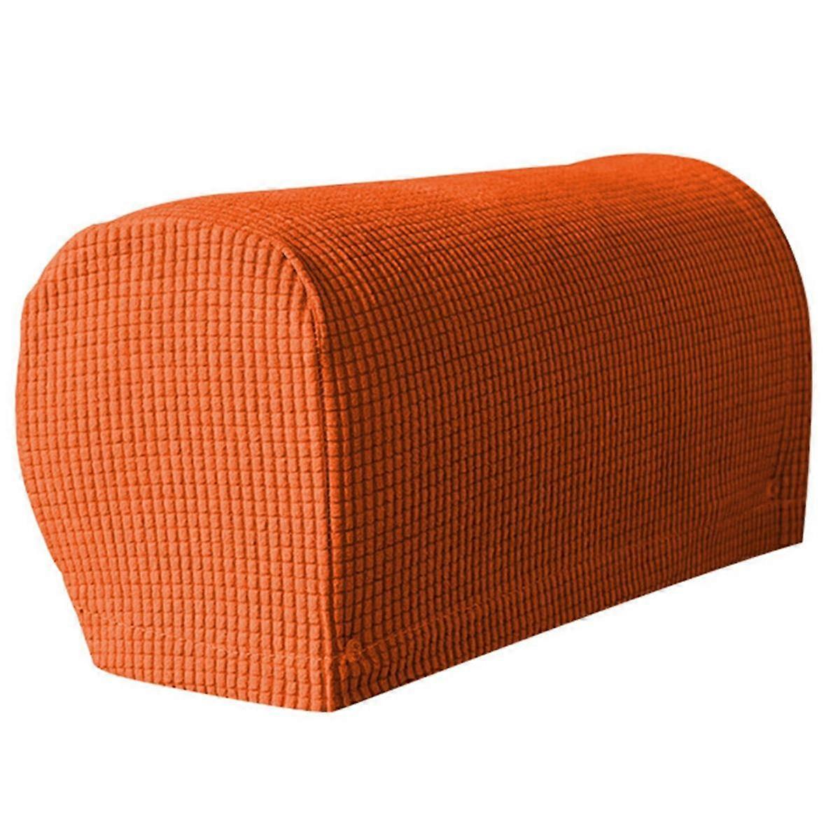 2PCS Soft Stretch Plush Armrest Covers, Stretch Armrest Covers for Chairs/Sofas, Couch Arm Covers,O