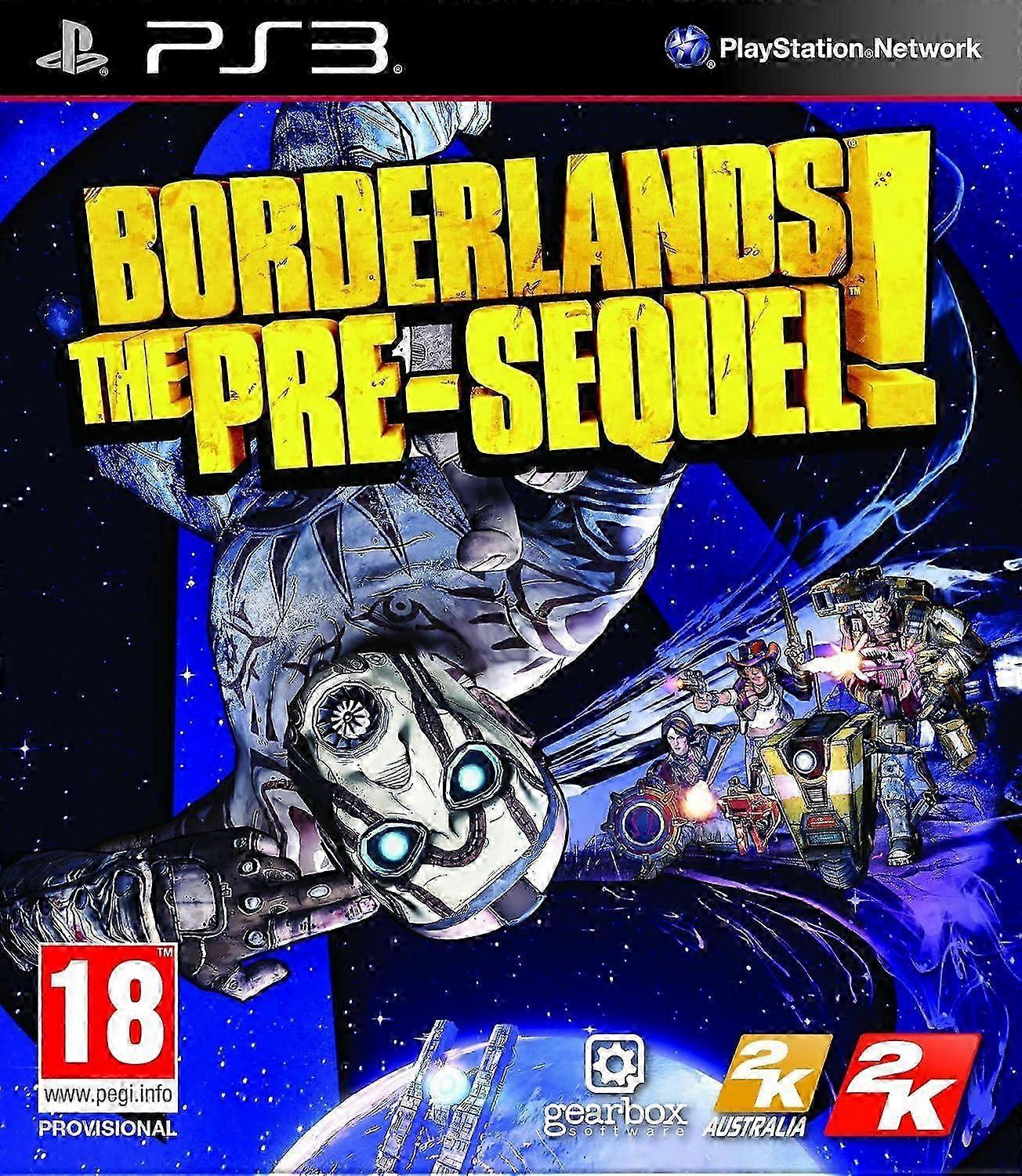 Borderlands The Pre-Sequel! (Includes Shock Drop Slaughter Pit Map DLC) PS3 Game