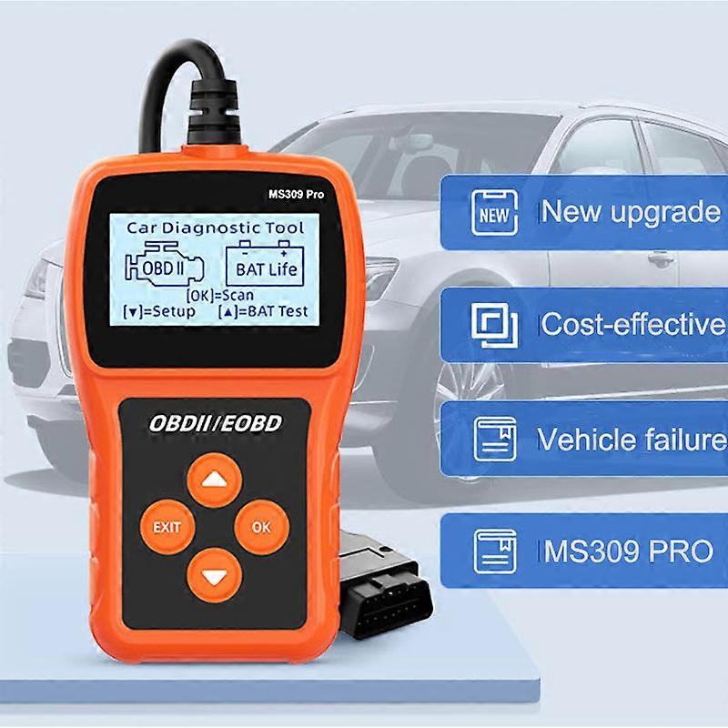 Diagnostic Tool MS 309Pro New Version Automotive Fault Diagnosis Tool Engine Diagnostic Scanner Multilingual