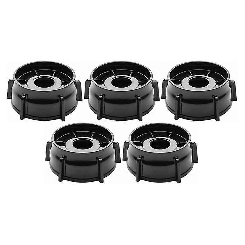 5Pcs 4902-003 Blender Jar Bottom for and Osterizer Blenders, Premium Blender (Black)