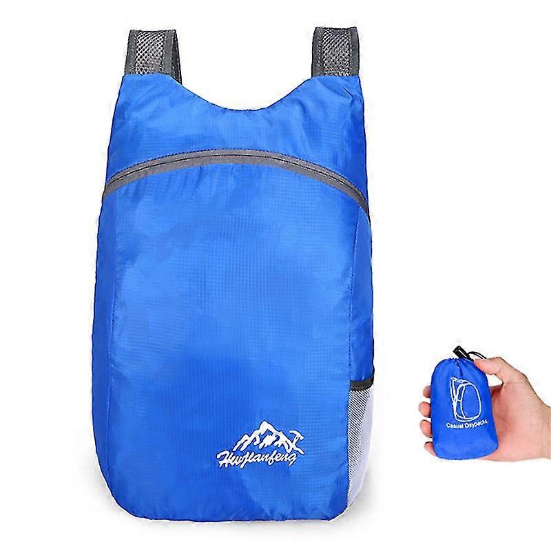 Könnyű összecsukható vízálló csomagolható utazás Kis túra hátizsák Daypack férfiaknak Nők