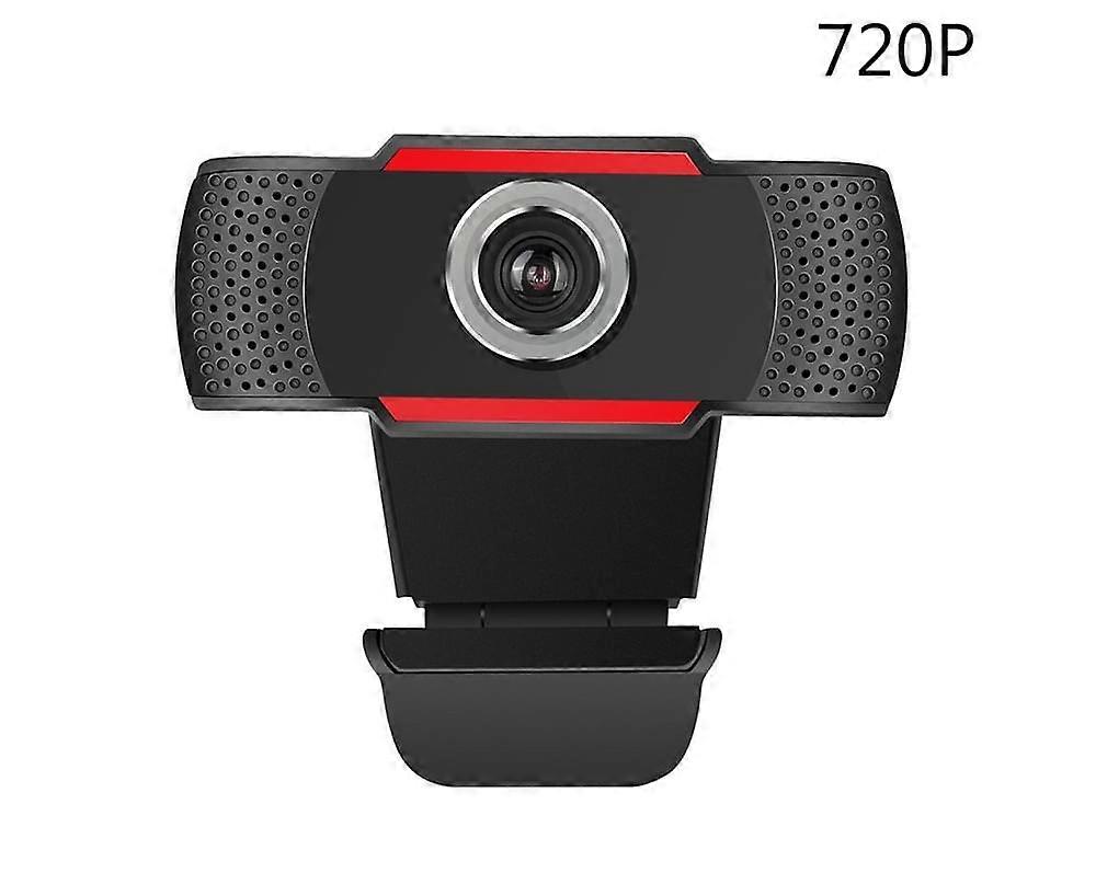 480/720/1080P USB 2.0 Webcam Video Web Camera with Microphone for PC Computer - 720P