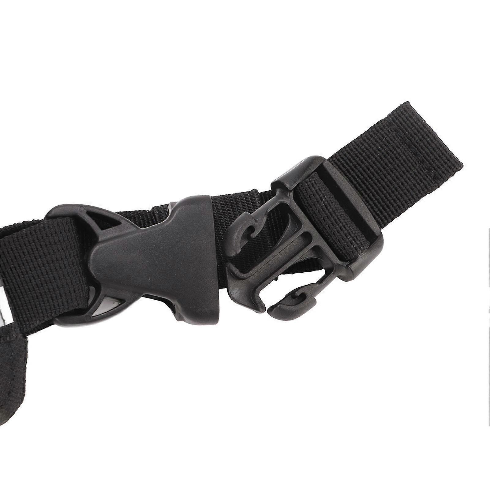 Radio Chest Harness Large Store Space Oxford Cloth Adjustable Chest Bag Universal for 2 Way Radio Walkie Talkie Black
