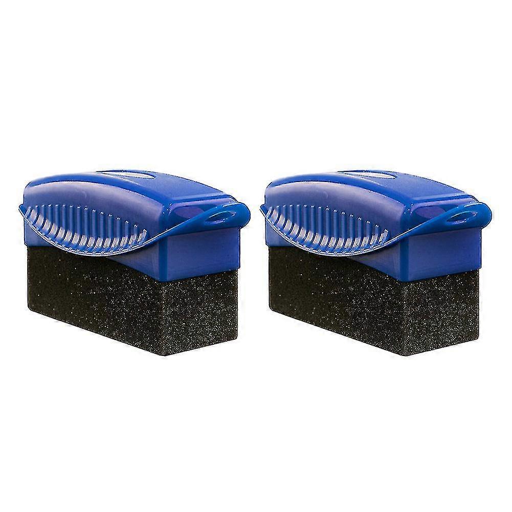 2pcs / pachet Burete spumă luciu aplicator anvelope auto dressing perie ceară detalii