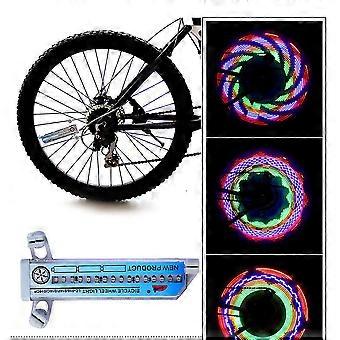 32 Colorful Patterns 32 Led Lights Bicycle Bike Cycling Wheel Spoke Light Lamp