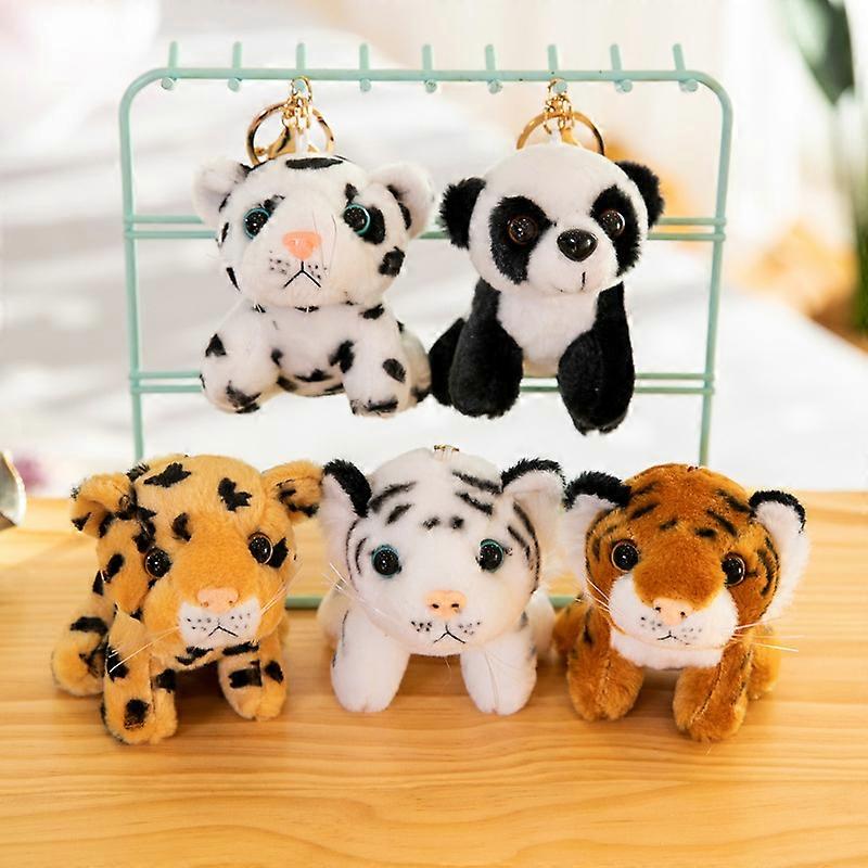 Simulation Animal Pendant Tiger Keychain