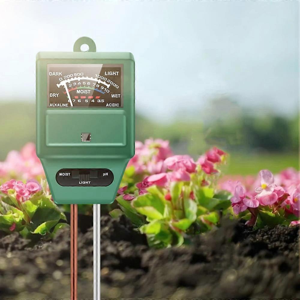 Soil Moisture Meter, 3 In 1 Soil Ph Meter, Soil Testing Kits, Garden Farm Lawn Plant Moisture Meter