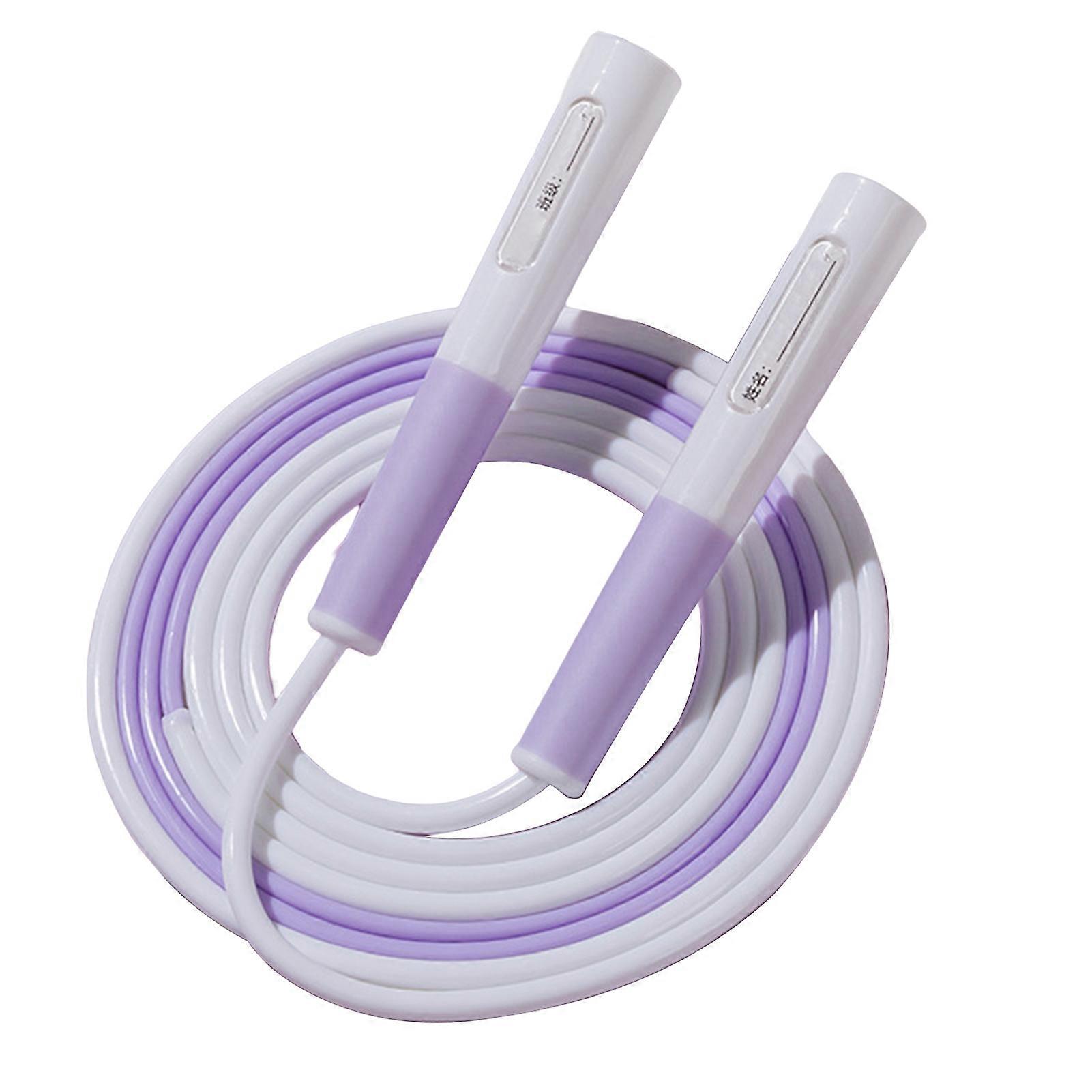 Kaesi Skipping Rope Ergonomic Anti-slip Length Adjustable No Knot PVC Physical Testing Training Jump Rope Racing Competition