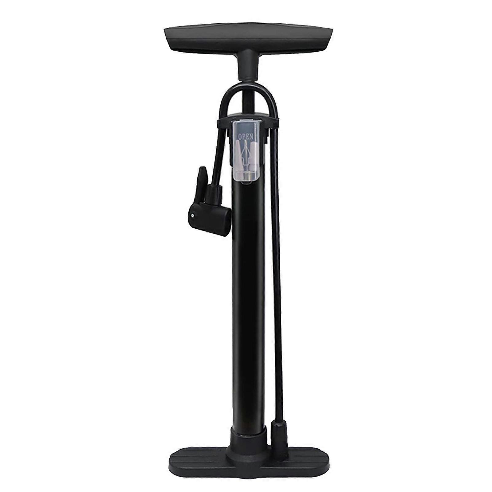 KaesiExtra-Wide Ergonomic Handle Anti-skid Base One-Piece Aluminum Barrel Bicycle Pump with Accessory Box High Pressure Fast Speed Bike Tire Inflator