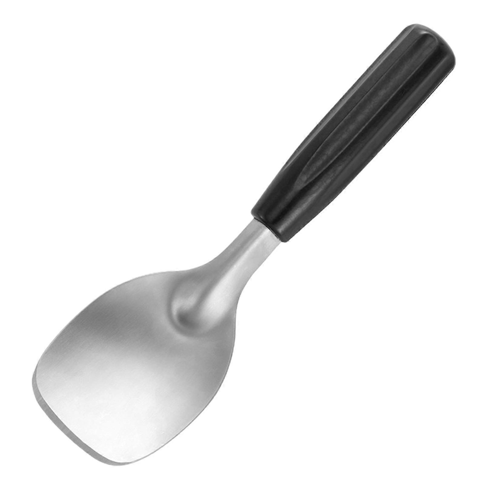 Ice Cream Scoop Stainless Steel Flat Ice Cream Spade Ice Cream Paddle for Hard Freezed or Creamy Ice Cream Dessert Spade Butter Cutter KAESI