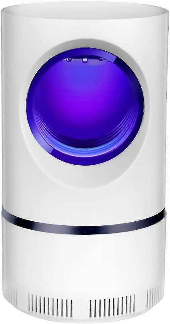 Black LED Lamp - Mosquito Trap - USB Electric Insect Trap - White