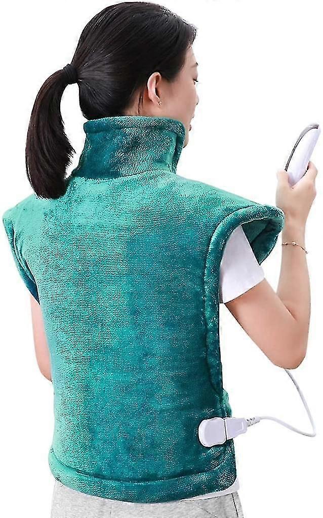 60 × 85 سم التدفئة وسادة بطانية كهربائية مصنوعة من البحر الأخضر لطيف