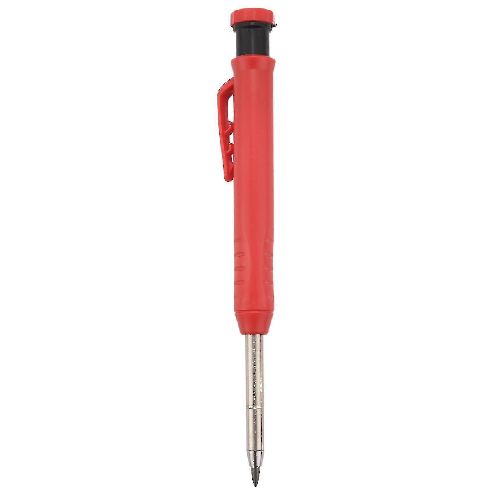 Compatible Withcompatible Withsolid Carpenter Pencils Set For Construction With 12 Refill Tool