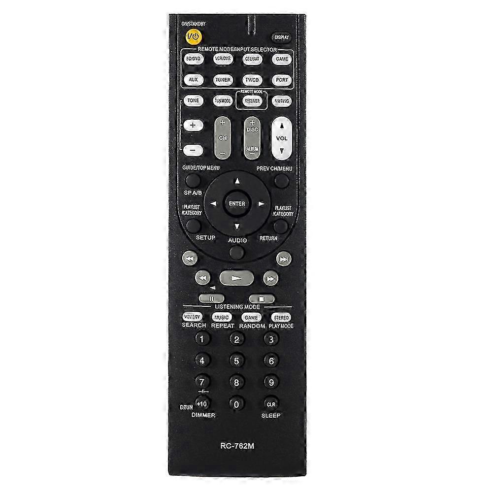 Náhradný diaľkový ovládač RC-762M pre AV prijímače HT-R380 HT-R290 HT-R390 HT-R538 TX-SR308 HT-S3400 HT-RC230