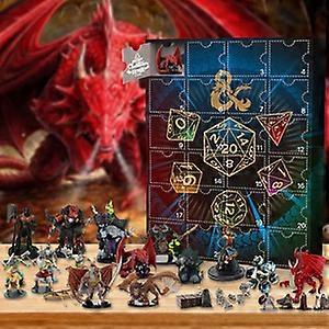 Dungeons & Dragons Advent Calendar 24 Cadouri Crăciun Sărbători Cadouri Blind Box