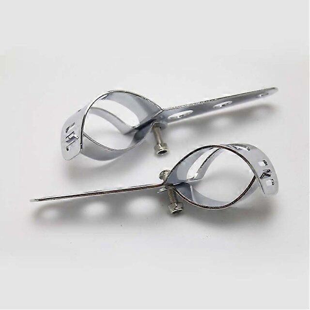 1 Pair Motorcycle Headlight Bracket Universal Mounting Bracket Motorcycle Accessories Black / Silver