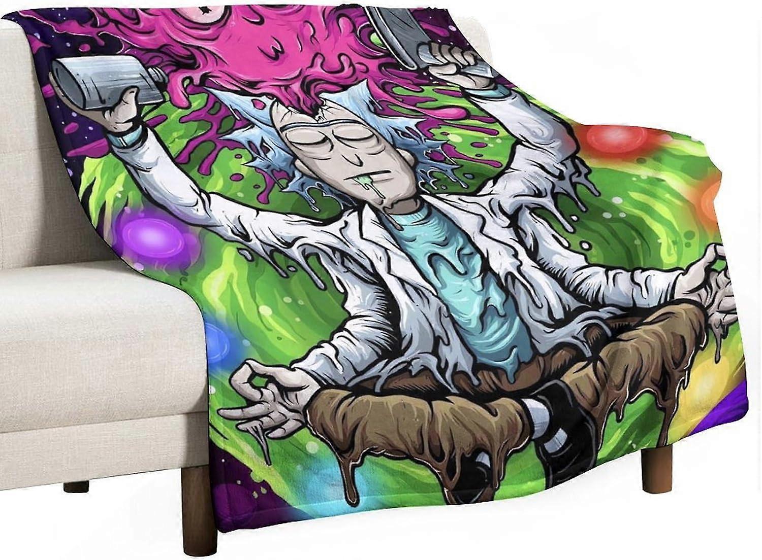 Throw Blankets Flannel Fleece Sofa Plush Soft Blanket Lightweight Warm Plush