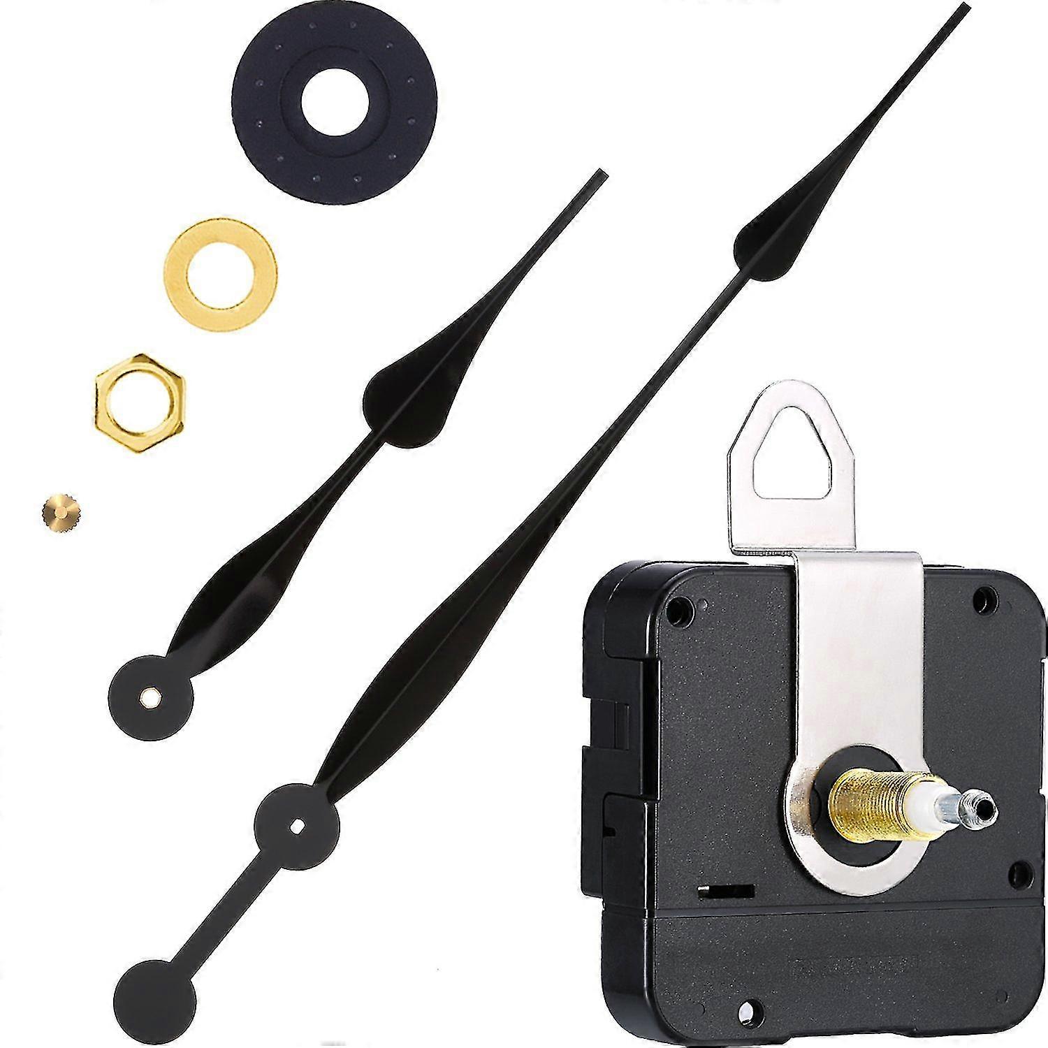 High Longitudinal Axis Clock Movement Mechanism With 12 Inch Long Hands