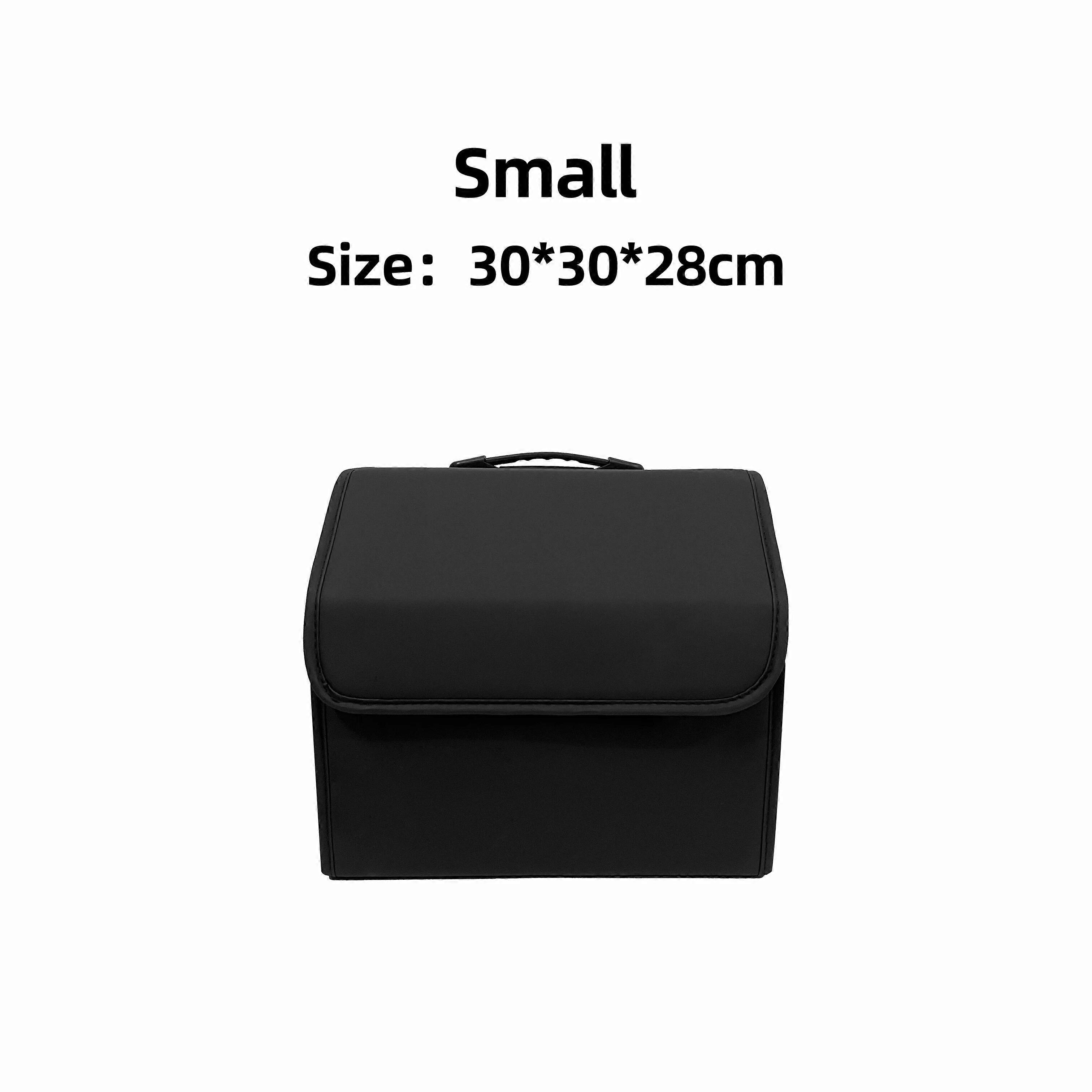 Storage Box PU Leather Multipurpose Collapsible Car Trunk Storage Organizer Car Trunk Organizer Stowing Tidying Auto AccessoriesMotor Vehicle Frame & 