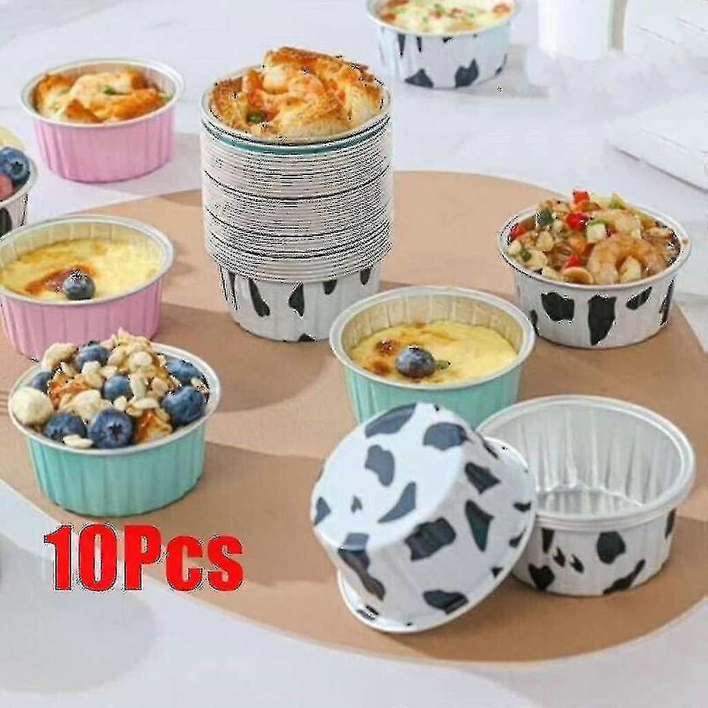10pcs Aluminum Foil Tin Cup Gaoly-q
