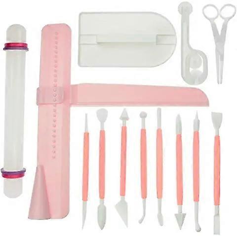 13Pcs Adjustable Cake Scraper Kit Diy Cake Tool