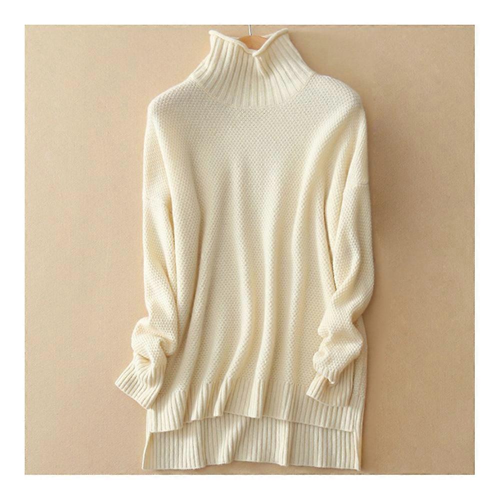 Pullover High Collar Wool Kintwear Sweater