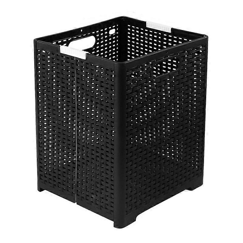 Foldable Clothes Basket Plus Large Black