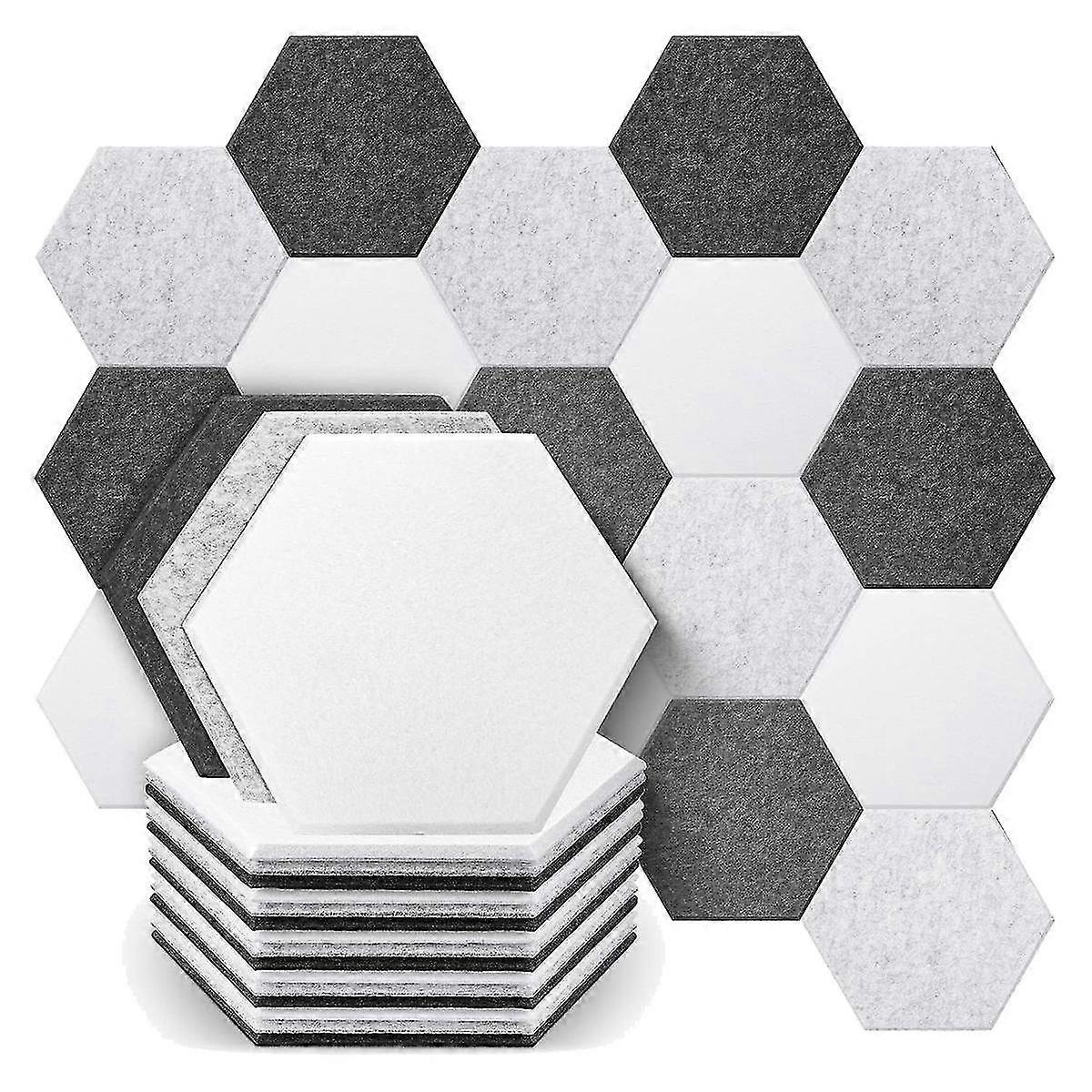 18 stk akustisk isolasjonspanel lydabsorberende akustiske lydisolerte paneler for lydisolasjon og ac