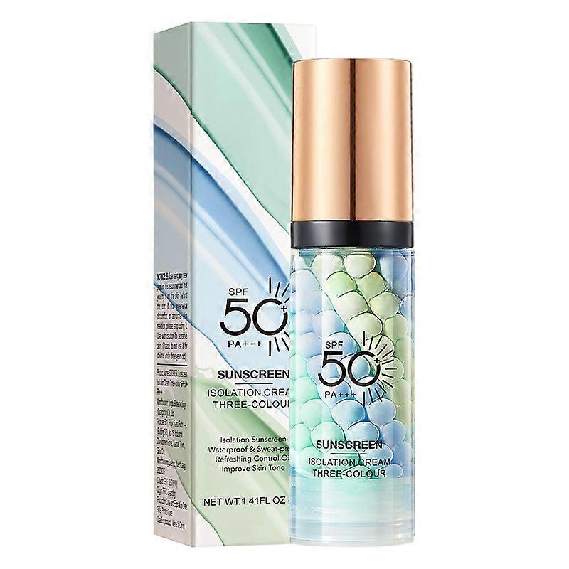 Color Corrector Face Primer with SPF 50+ Waterproof Colour Correcting Primer Makeup Pore Concealer Primer Oil-Control, Moisturizing, Cover Blemishes, 