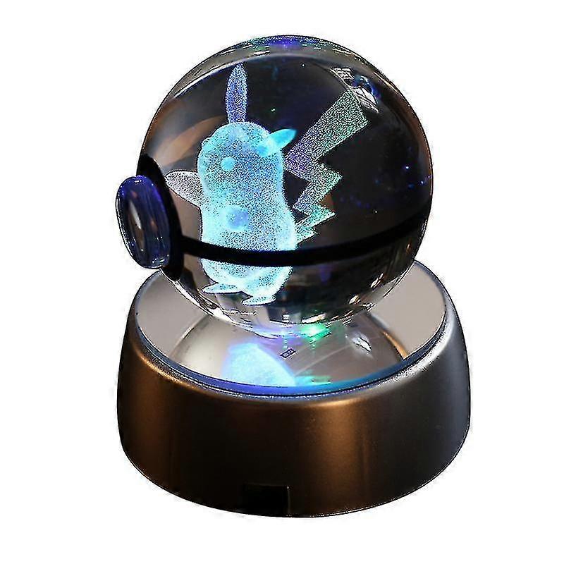 Glühender Kristall Pokeball