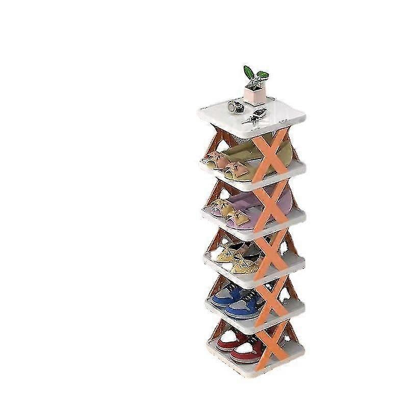 5/7/9 Tier Shoe Rack Storage Organizer Small Shoe Rack Narrow Diy Adjust Shoe Shelf