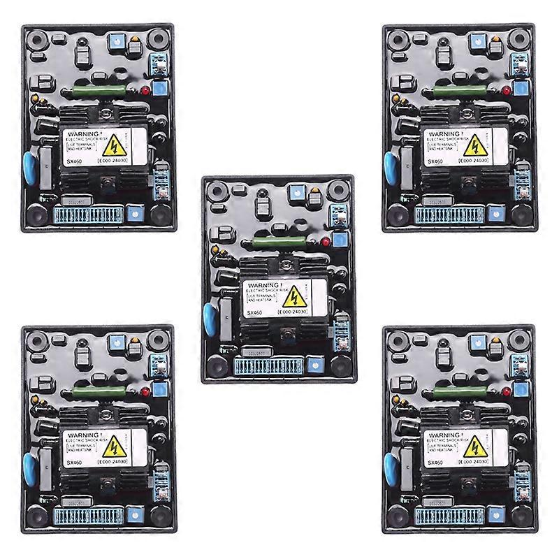 5X Automatic Voltage Regulator Avr Voltage Stabilizer Board Sx460 For Generator