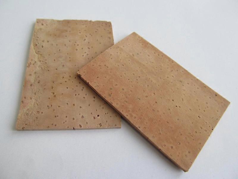 100mm*150mm musical instrument saxophone flute clarinet piccolo natural sheet cork