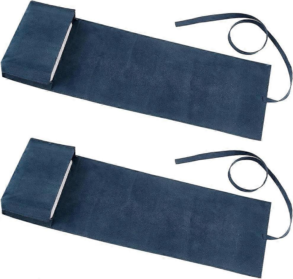 2Pcs Velvet Tarot Bag Set Tarot Card Storage Holder Witchcraft Supplies Container Drawstring Pouch Tarot Spread Cloth Wrap for Telling Divination Witc