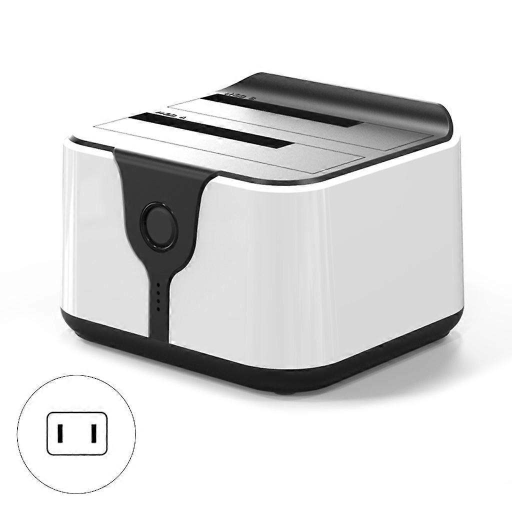 Offline klon - Sata Dual-Disk Base 5 Gbps Super hurtig duplikator kabinet dock