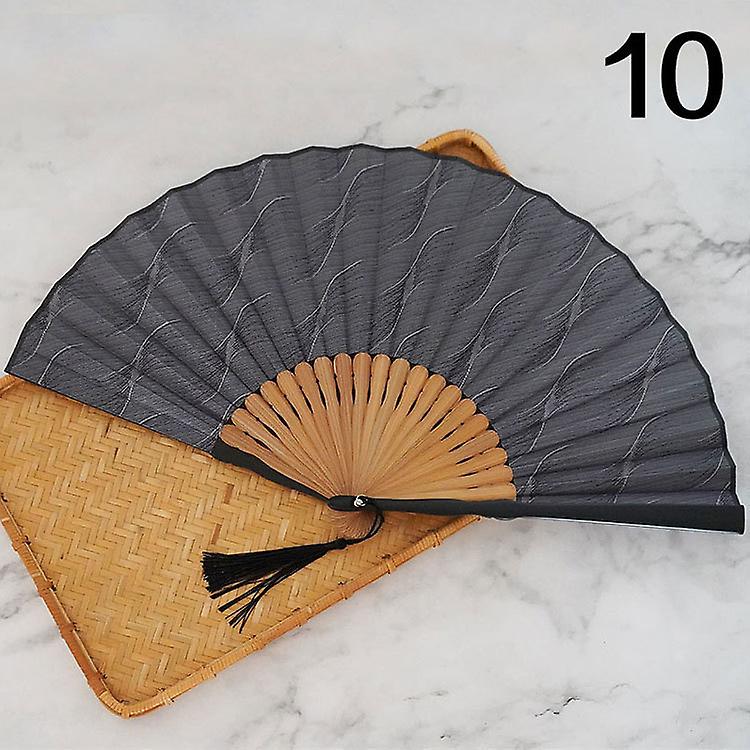 Jedwabna tkanina Chiński styl Składany przenośny wentylator żeński