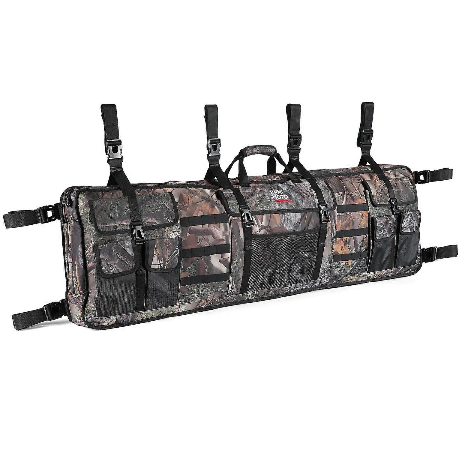 900D Double Gun Roll Cage Zipper Soft Storage Bag Hunt Water-resistant for Yamaha for Kawasaki Compatible with Polaris Ranger