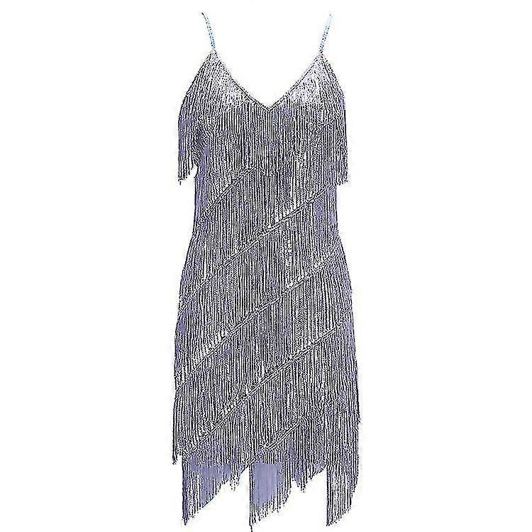 Robe de danse Robe à franges pailletées