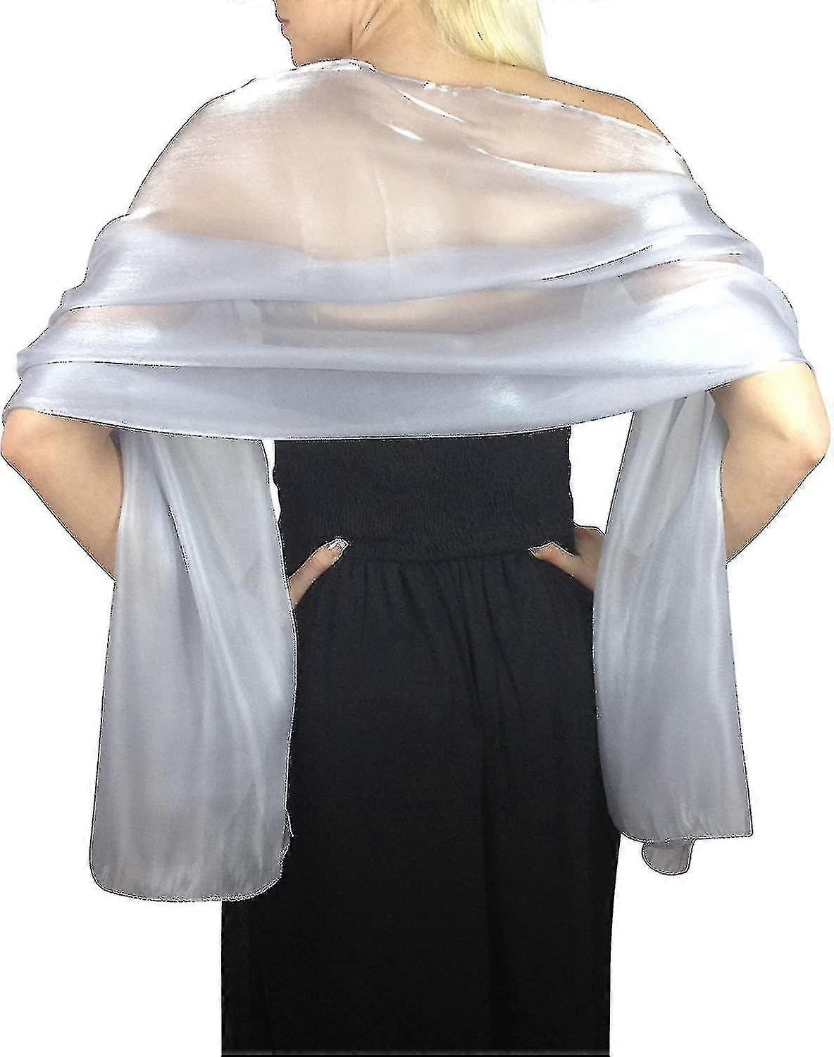 Iriserende Wrap Stole Shawl Compatibel met bruiloften Bruidsmeisjes Proms &Parties