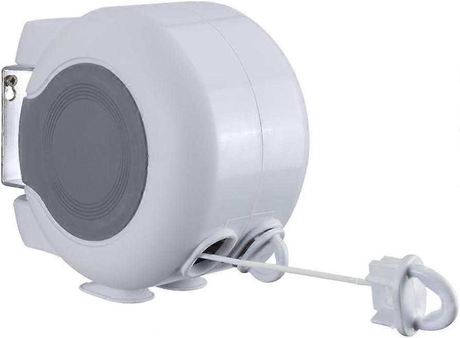 Retractable Wall Mounted Dryer, White, 26M of drying rack (13m x 2)