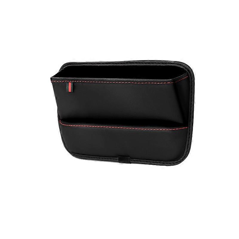 for car interior PU Leather  Console Side Seat Gap Filler Front Seat  Organize storage accessories auto universal